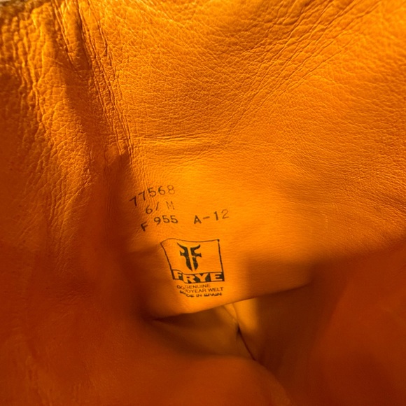 FRYE Dorado 77561 Brown Knee High Buckle Riding Boots Size 6.5 MSRP $598 - Picture 8 of 15